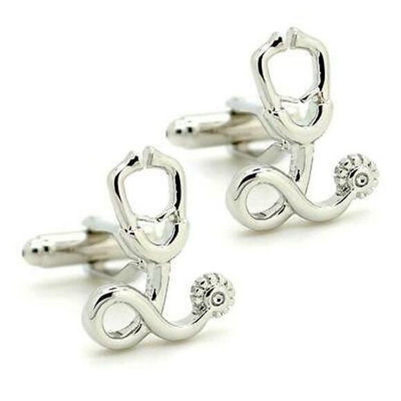 Stethoscope Cufflinks - Picture 1 of 2